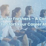 "Group of fresh graduates waiting for interviews – Gulf jobs for freshers, career opportunities abroad."